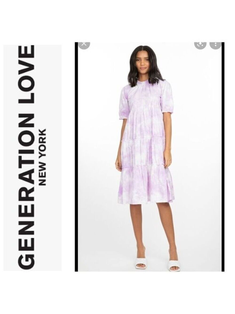 GENERATION Love Christie Tie Dye Midi Dress